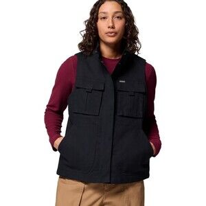 Columbia Black Utility Vest Brea Falls Women’s XXL NWT
